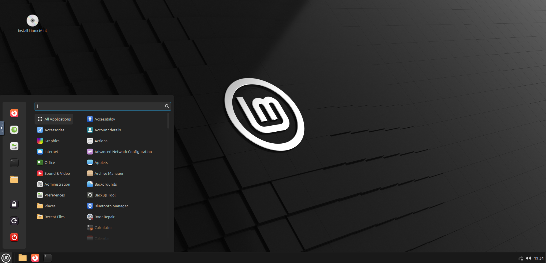 Linux Mint med Cinnamon